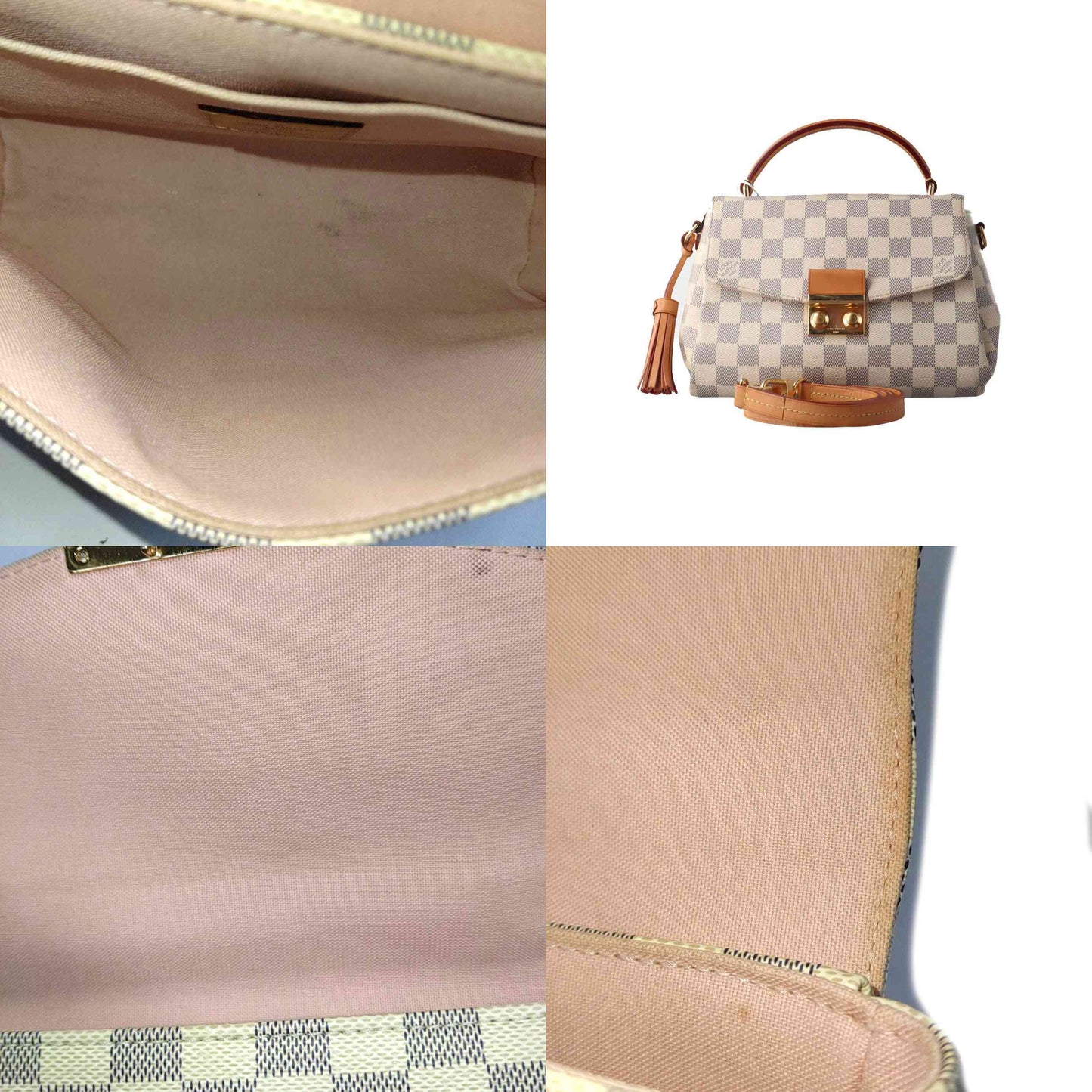 Louis Vuitton  Damier Azur Croisette