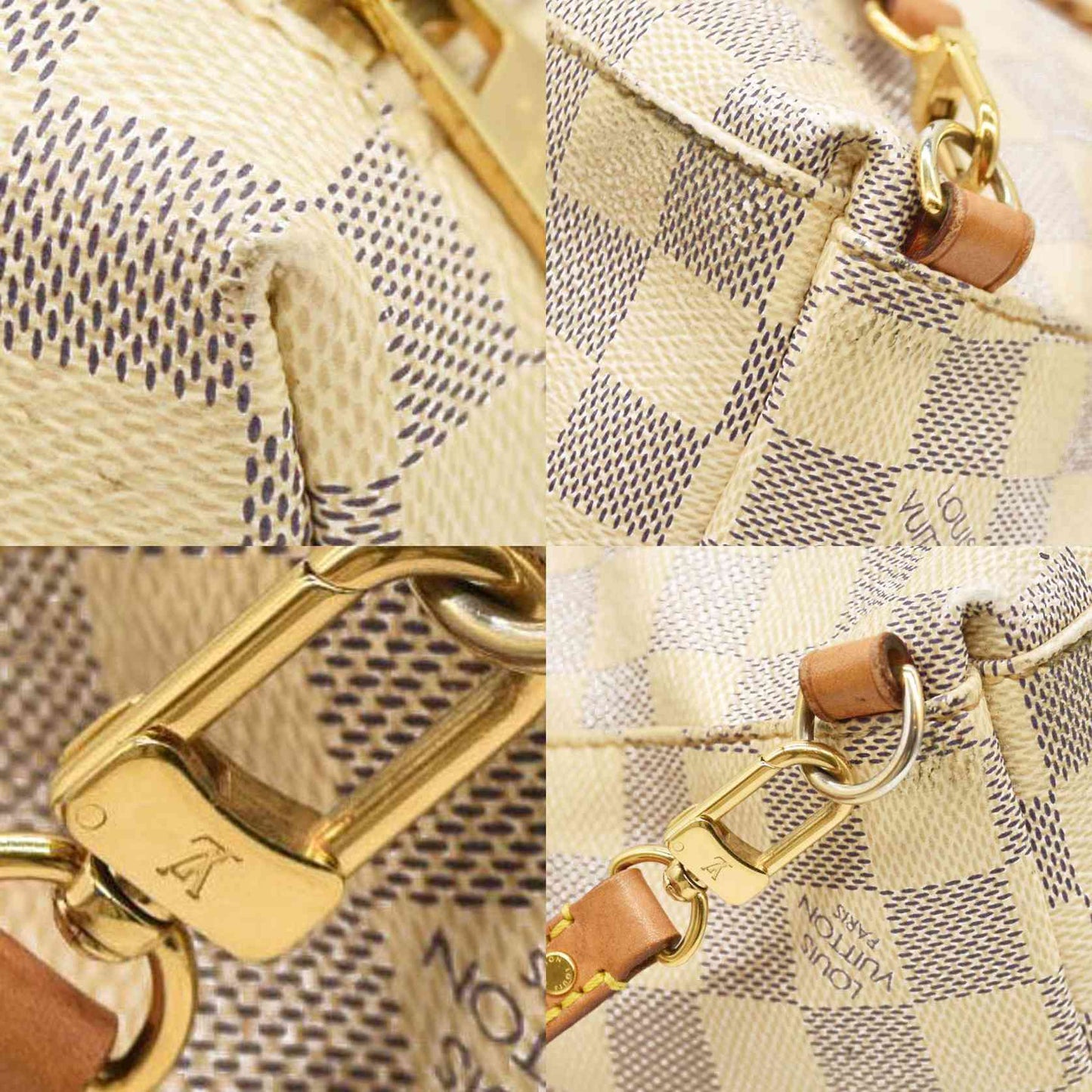 LOUIS VUITTON  Damier Azur Sperone BB Backpack