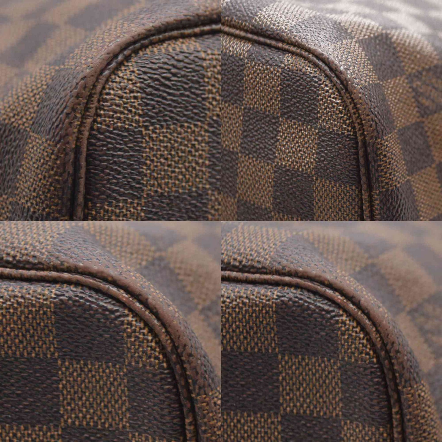 Louis Vuitton  Damier Ebene Neo Neverfull MM Rose Ballerine AR1128