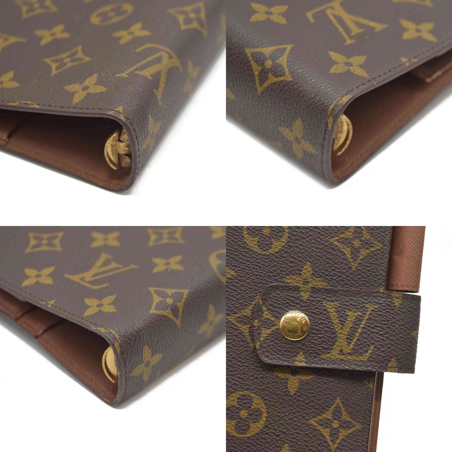 Louis Vuitton  Monogram Large Ring Agenda Cover MI0927