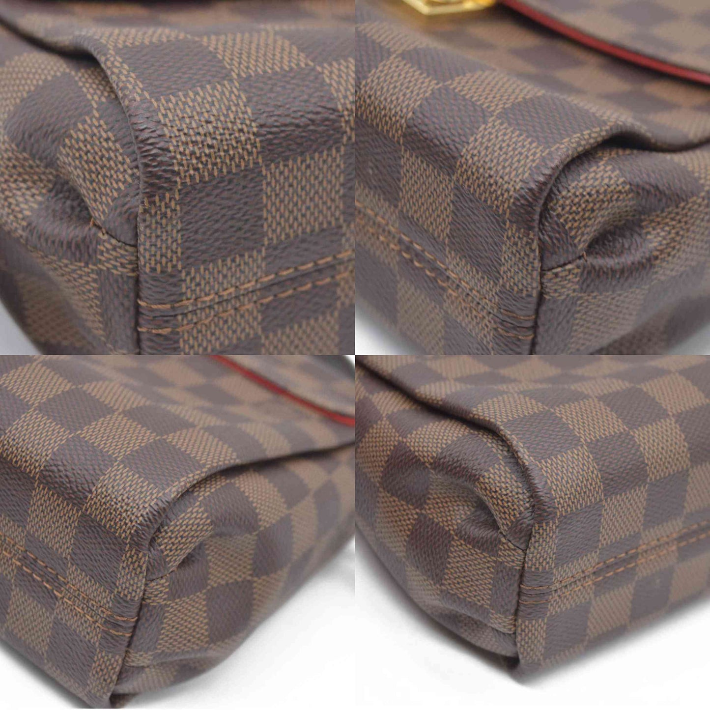 $2000 Louis Vuitton Damier Ebene Croisette FL1119