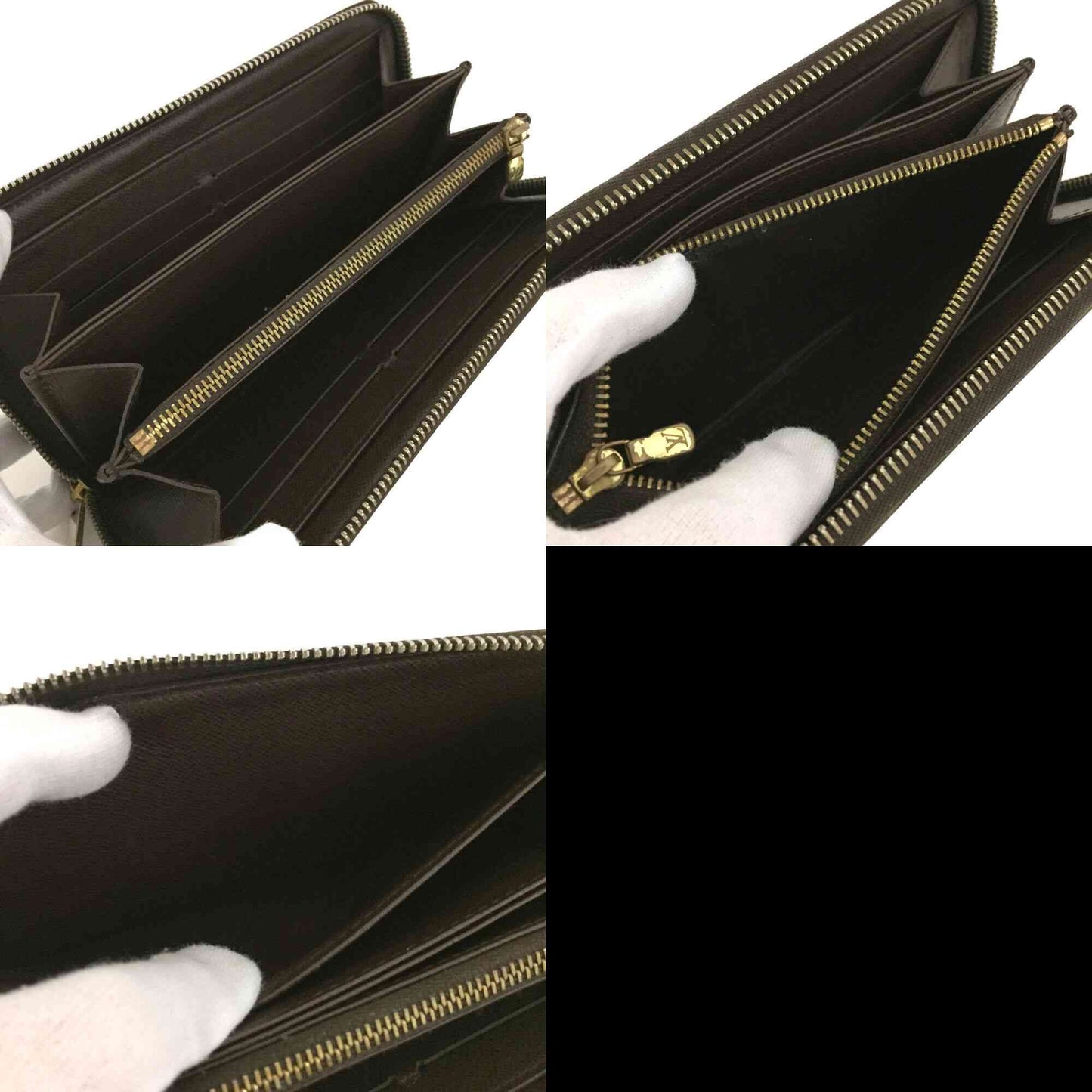 Louis Vuitton Damier Ebene Zippy Wallet CA0057