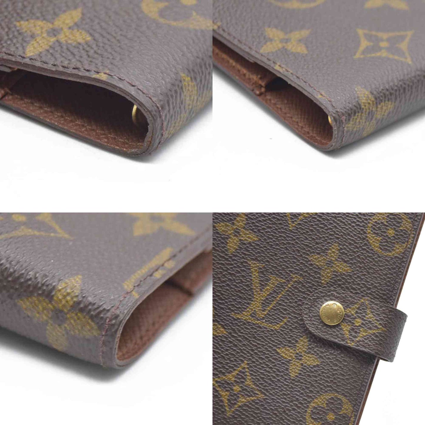Louis Vuitton Monogram Agenda PM Notebook Cover Brown SP0090