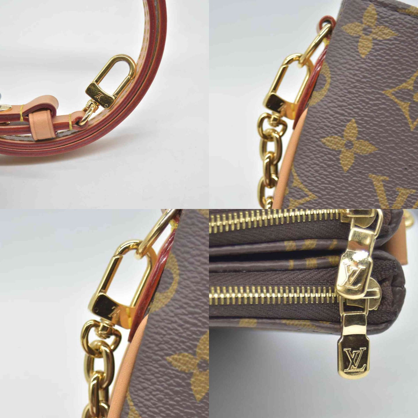 $1,950 LOUIS VUITTON Monogram Liv Pochette