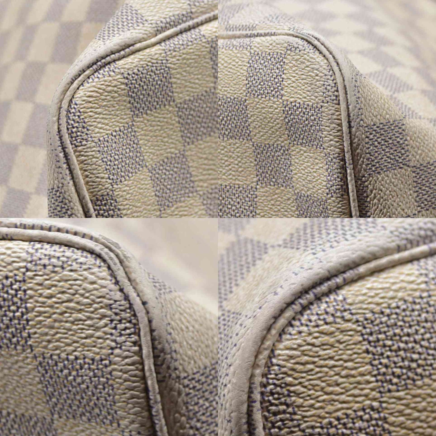 $2240 LOUIS VUITTON Damier Azur Neverfull GM TH5019