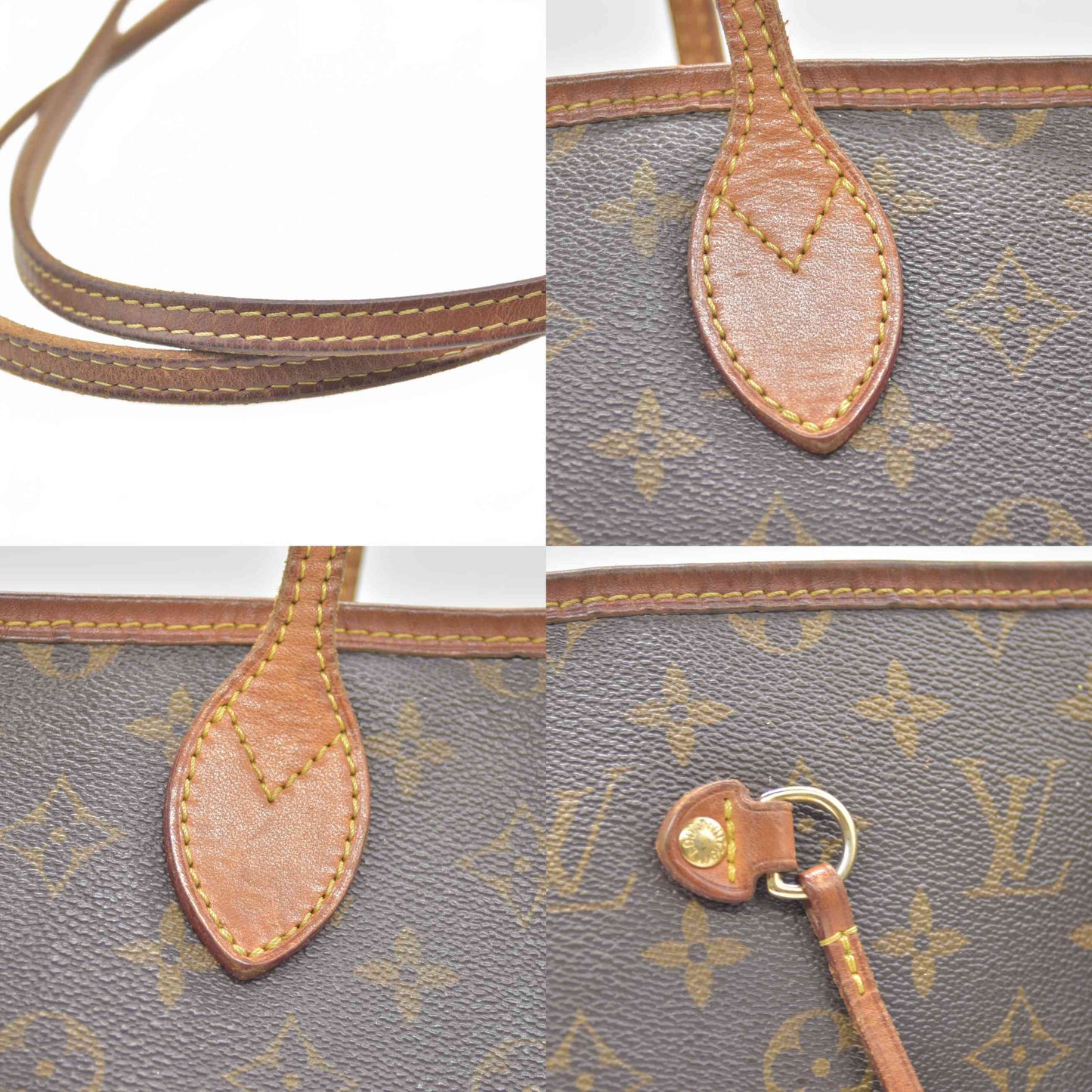 $2310 2008 Louis Vuitton Monogram Neverfull GM FL4078