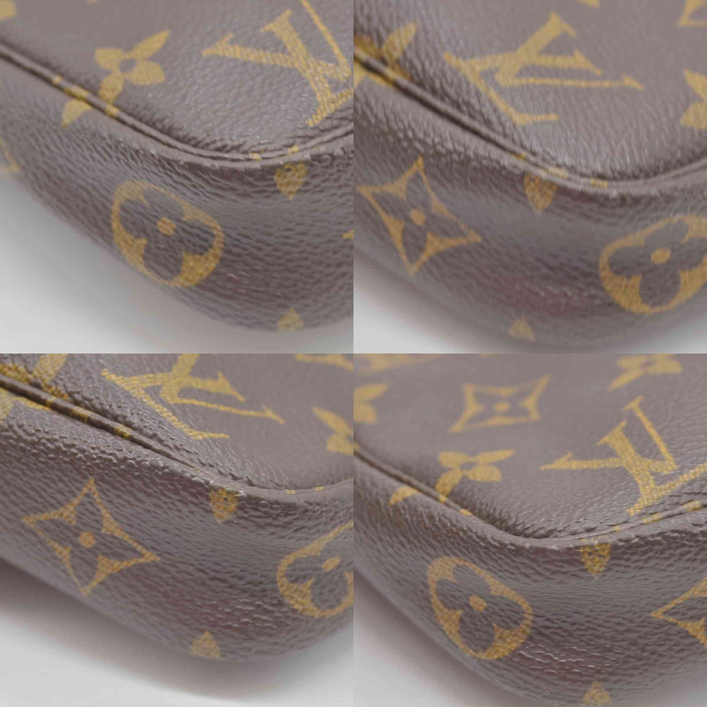 $1660 Louis Vuitton Monogram Pochette Accessories Pouch Bag AR0032