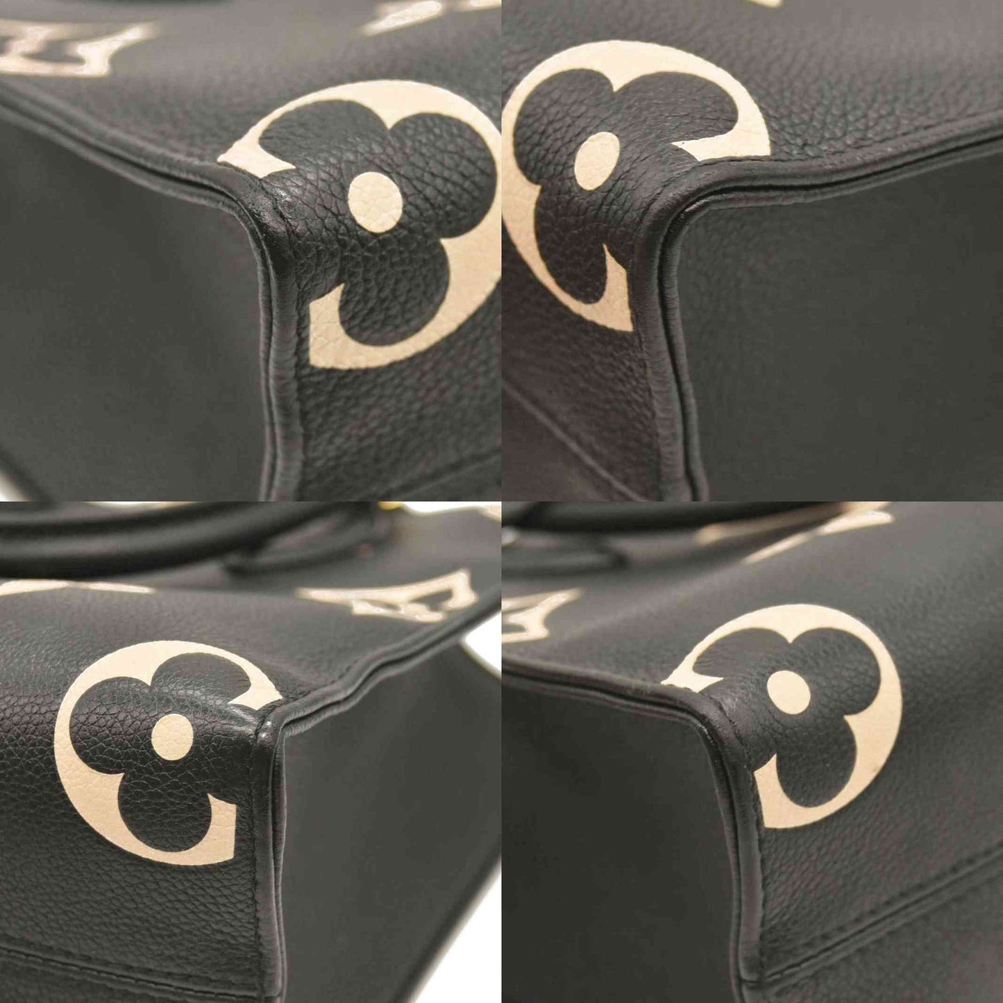 Louis Vuitton  Empreinte Monogram Giant Onthego PM Black Beige