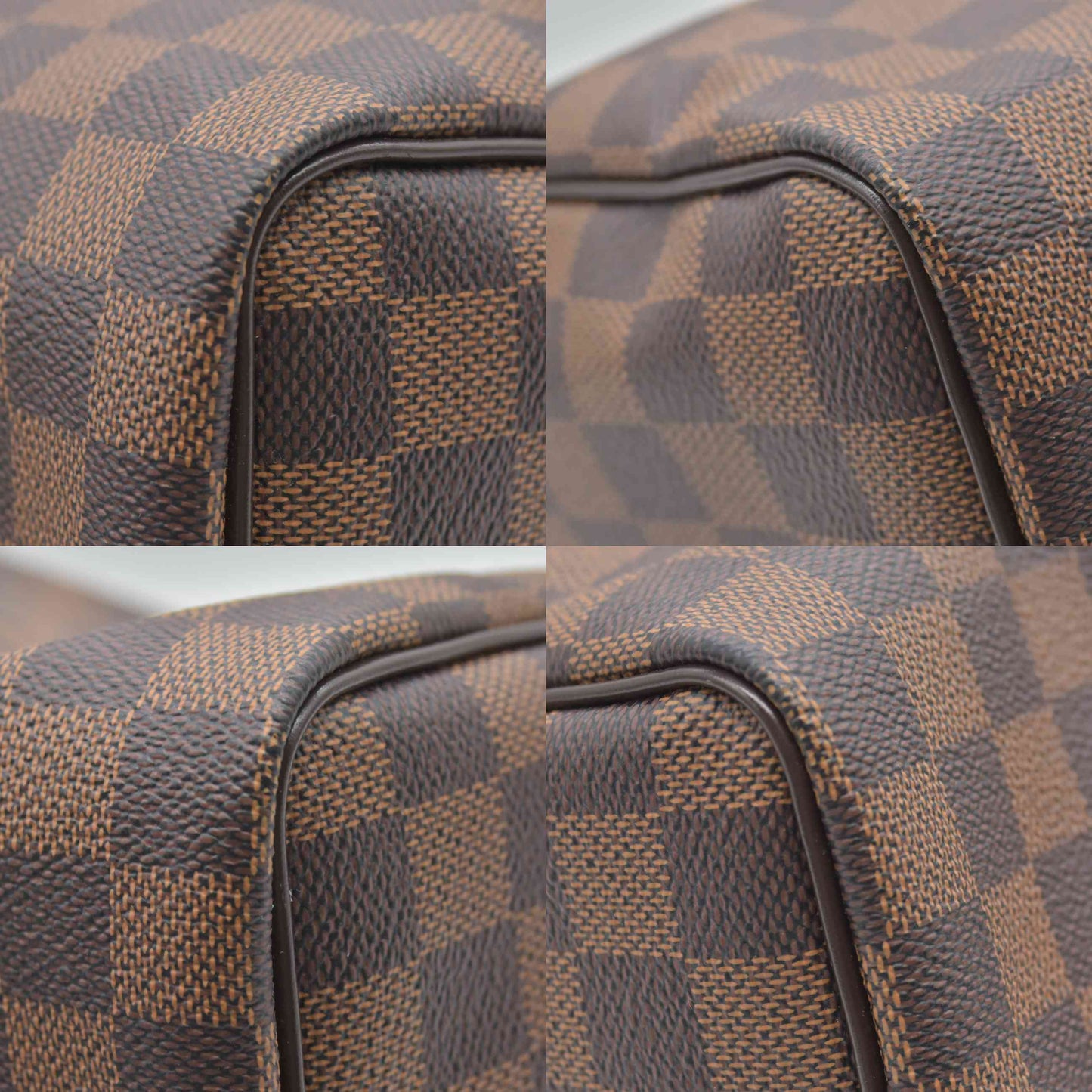 $1940 2016 Louis Vuitton Damier Ebene Speedy Bandouliere 25 SD3126