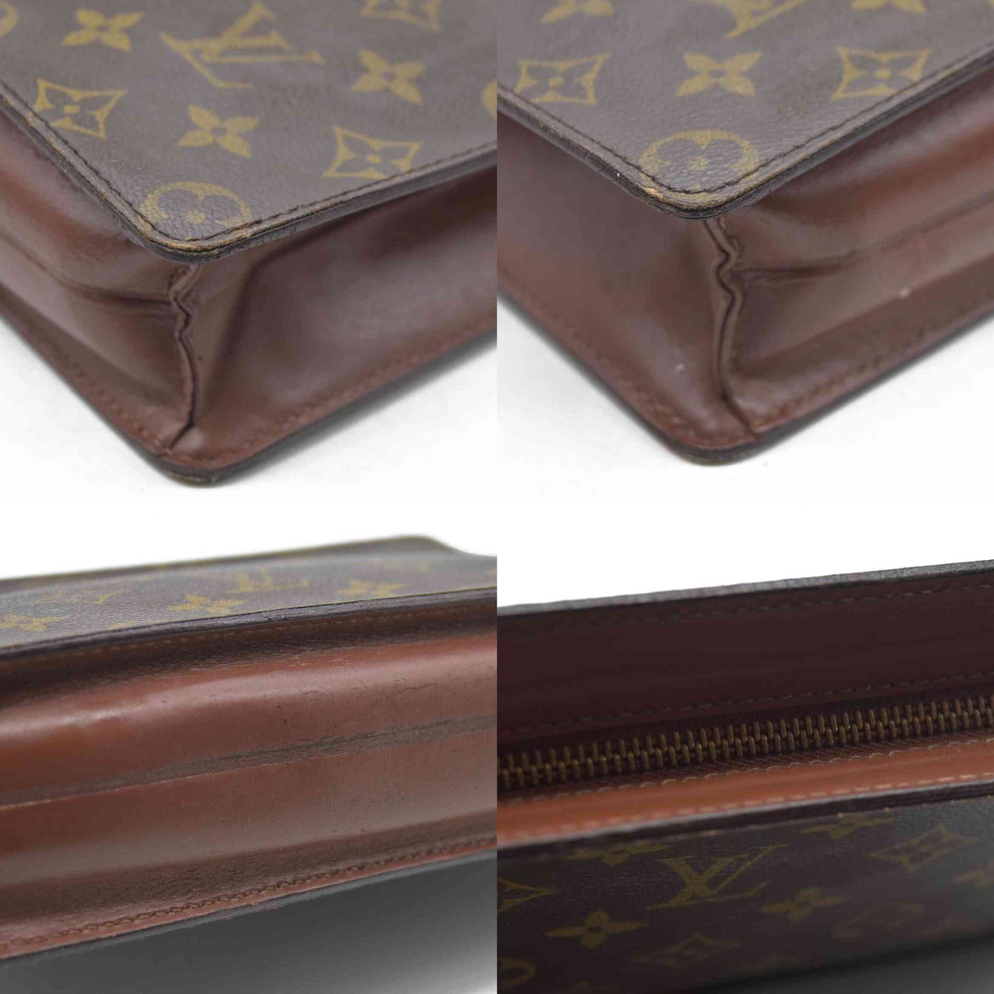 $1050 Louis Vuitton  Monogram Pochette Homme
