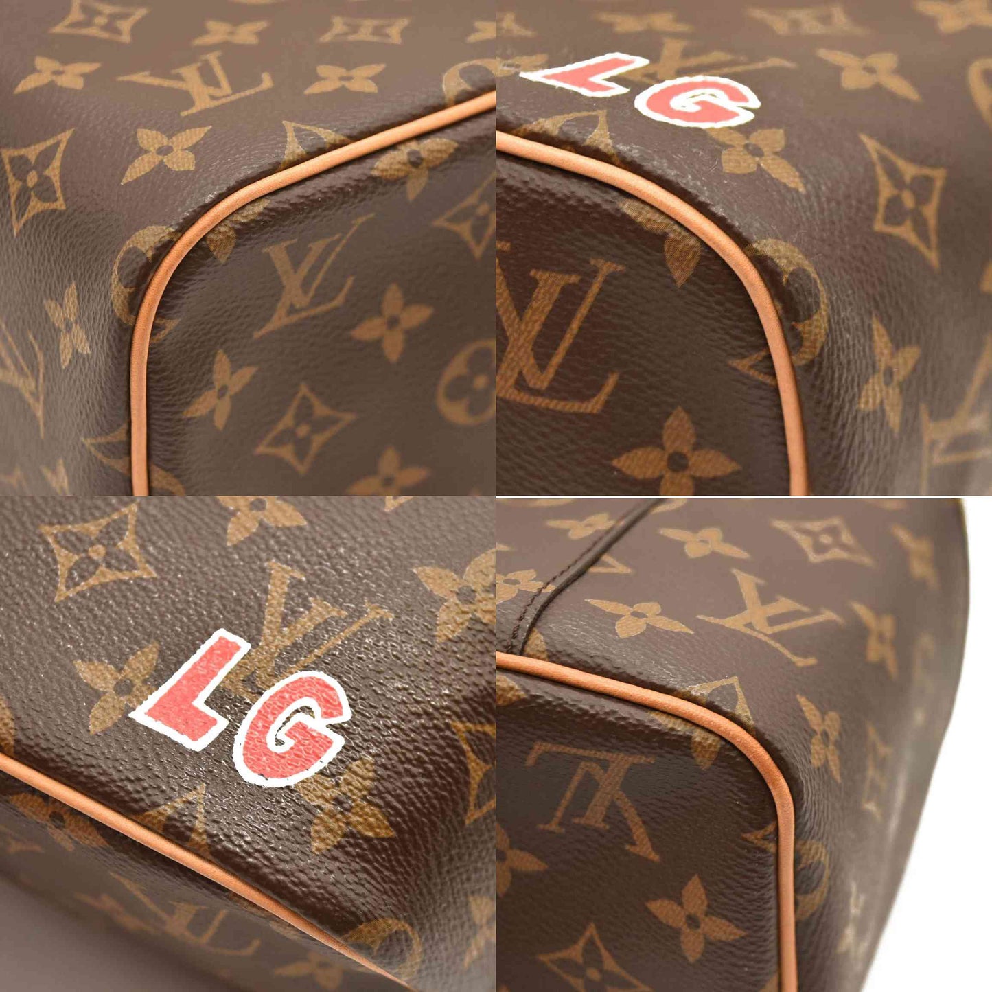 Louis Vuitton  Monogram Nice BB with Initals