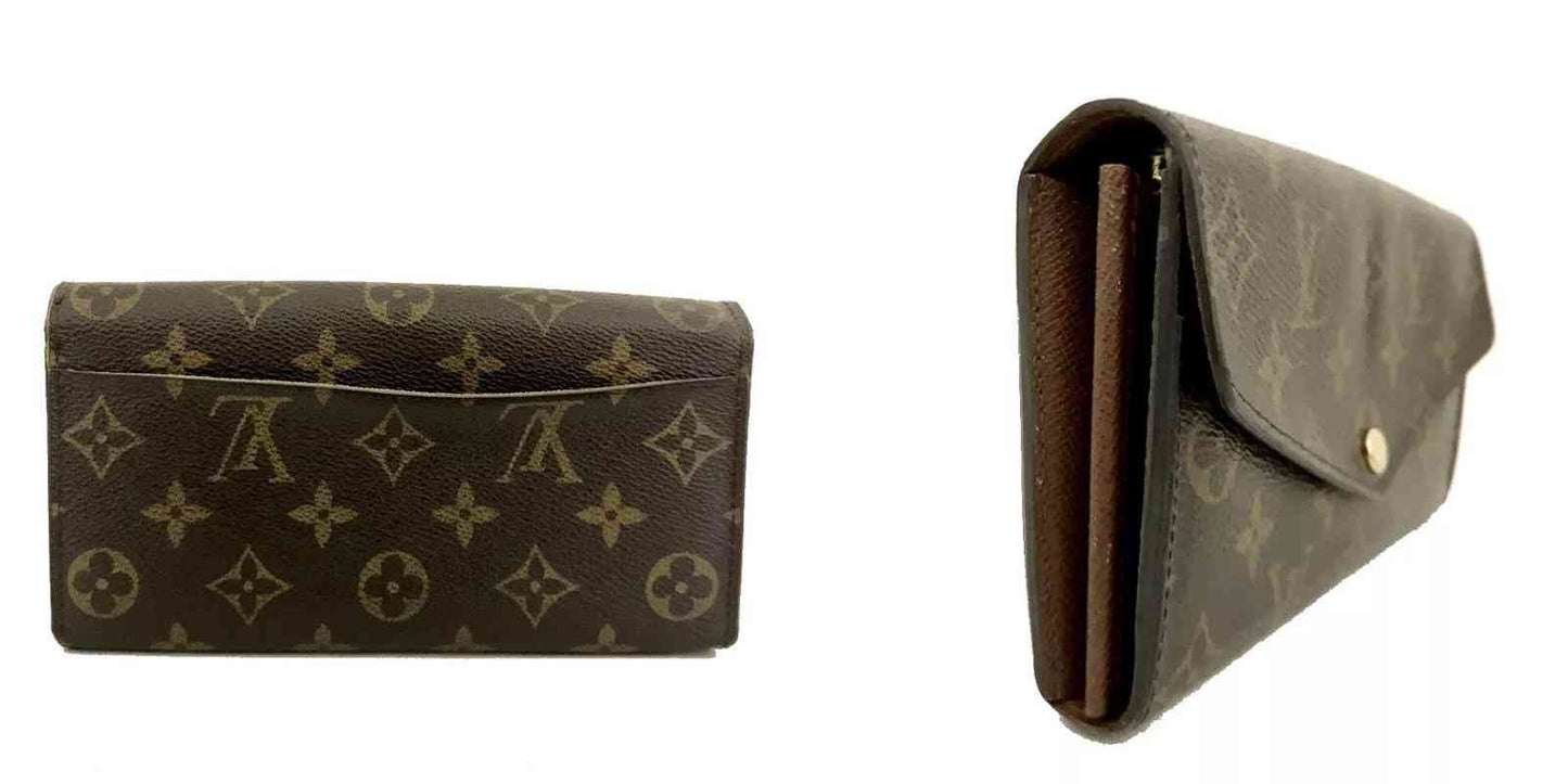 Louis Vuitton  Monogram Sarah Wallet CA4163