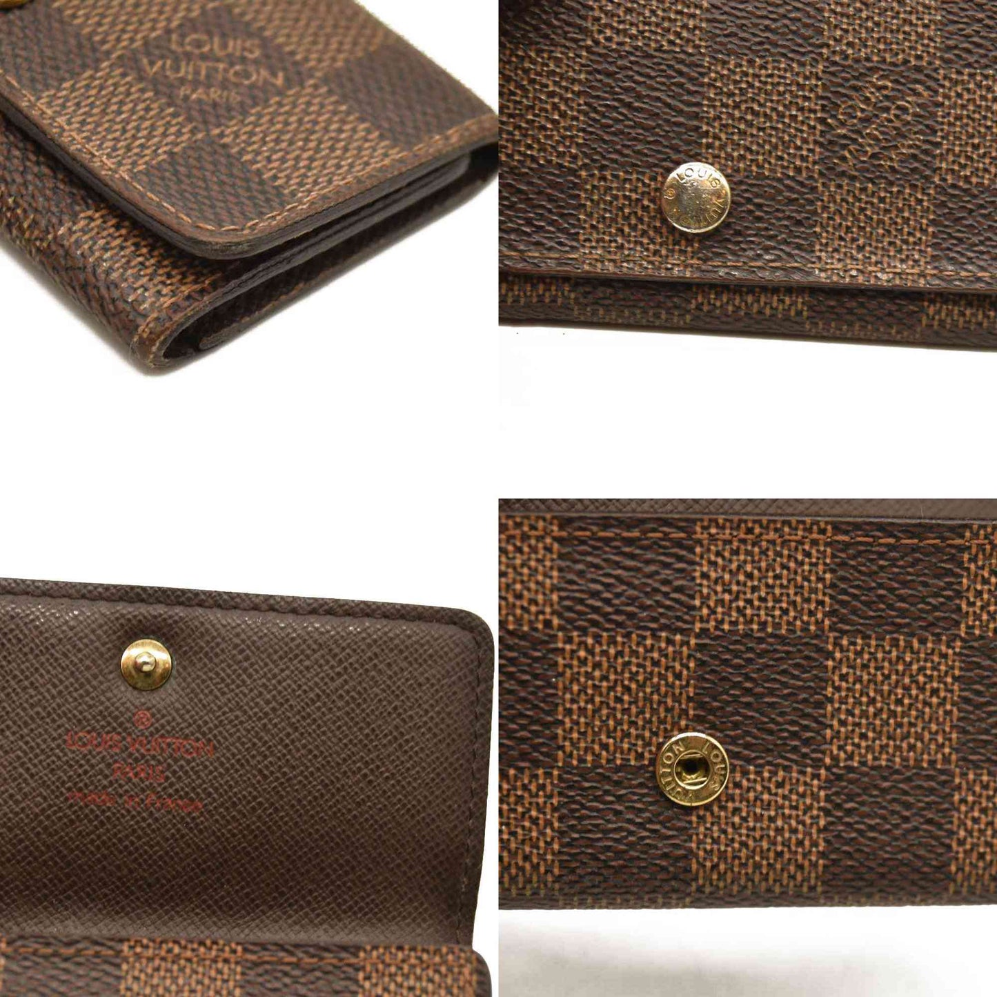 Louis Vuitton  Damier Ebene Multicles 4 Key Holder CT2088