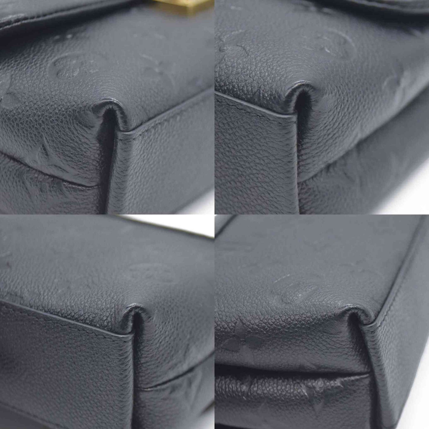 Louis Vuitton  Empreinte Monogram Nano Madeleine Black