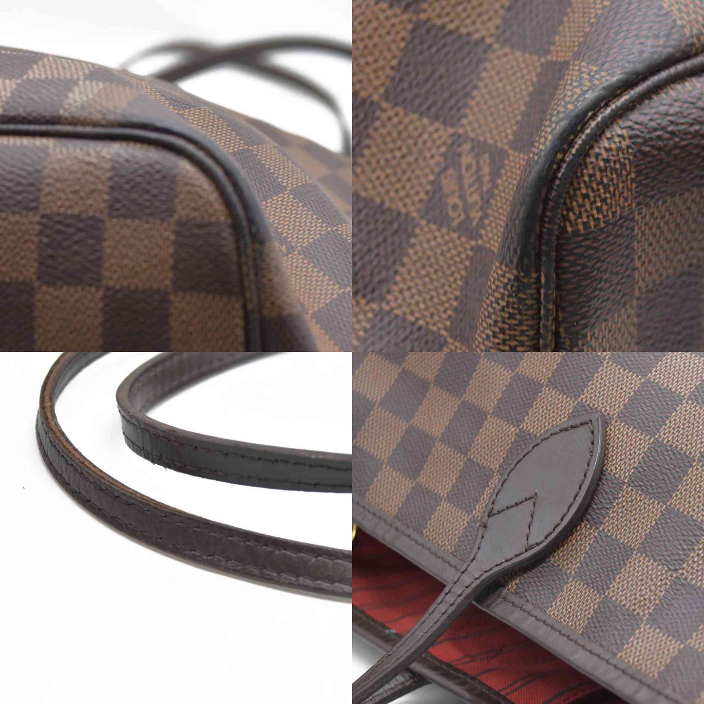 $2130 Louis Vuitton 2020 Damier Ebene Neverfull MM