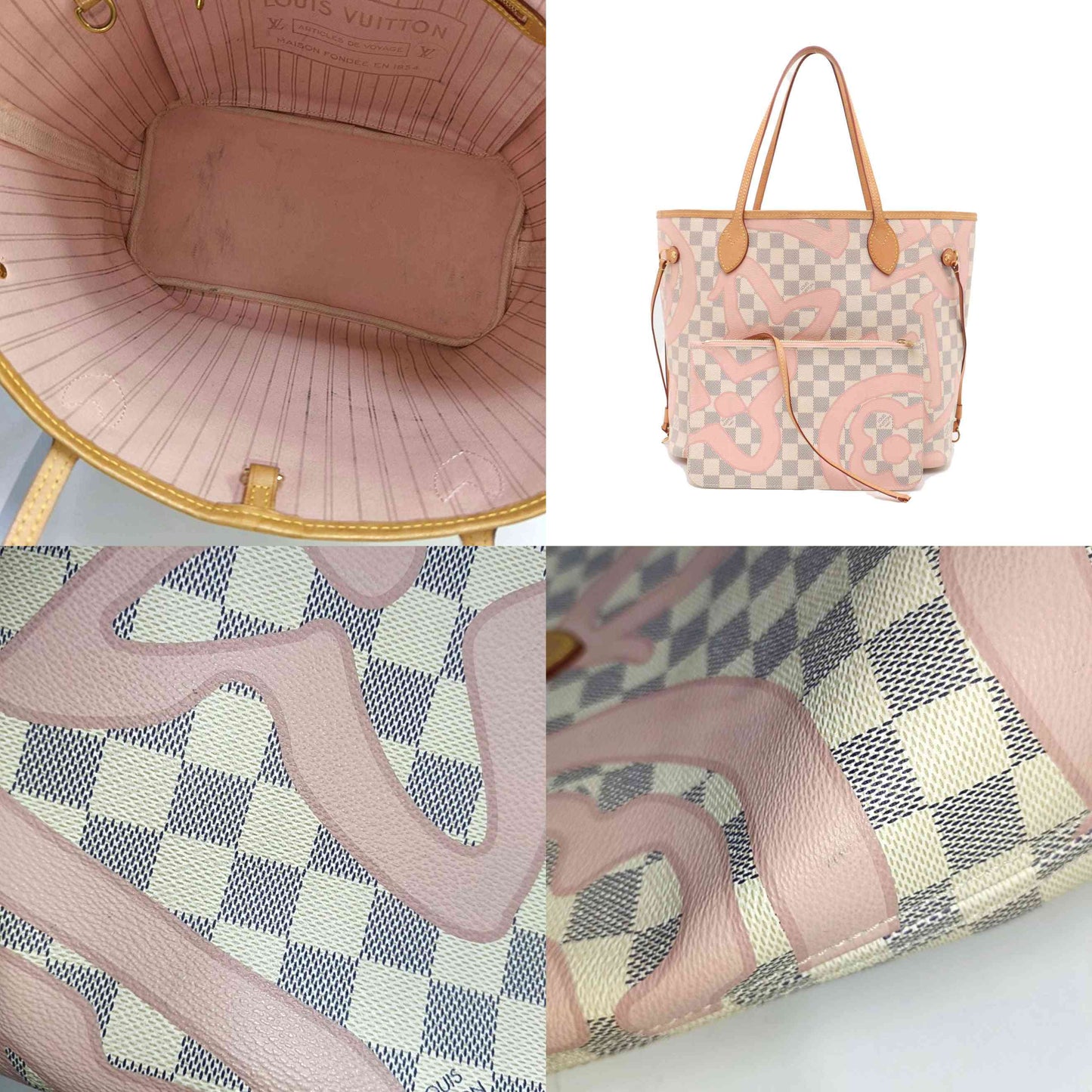 PRE-ORDER Louis Vuitton  Damier Azur Tahitienne Neverfull MM