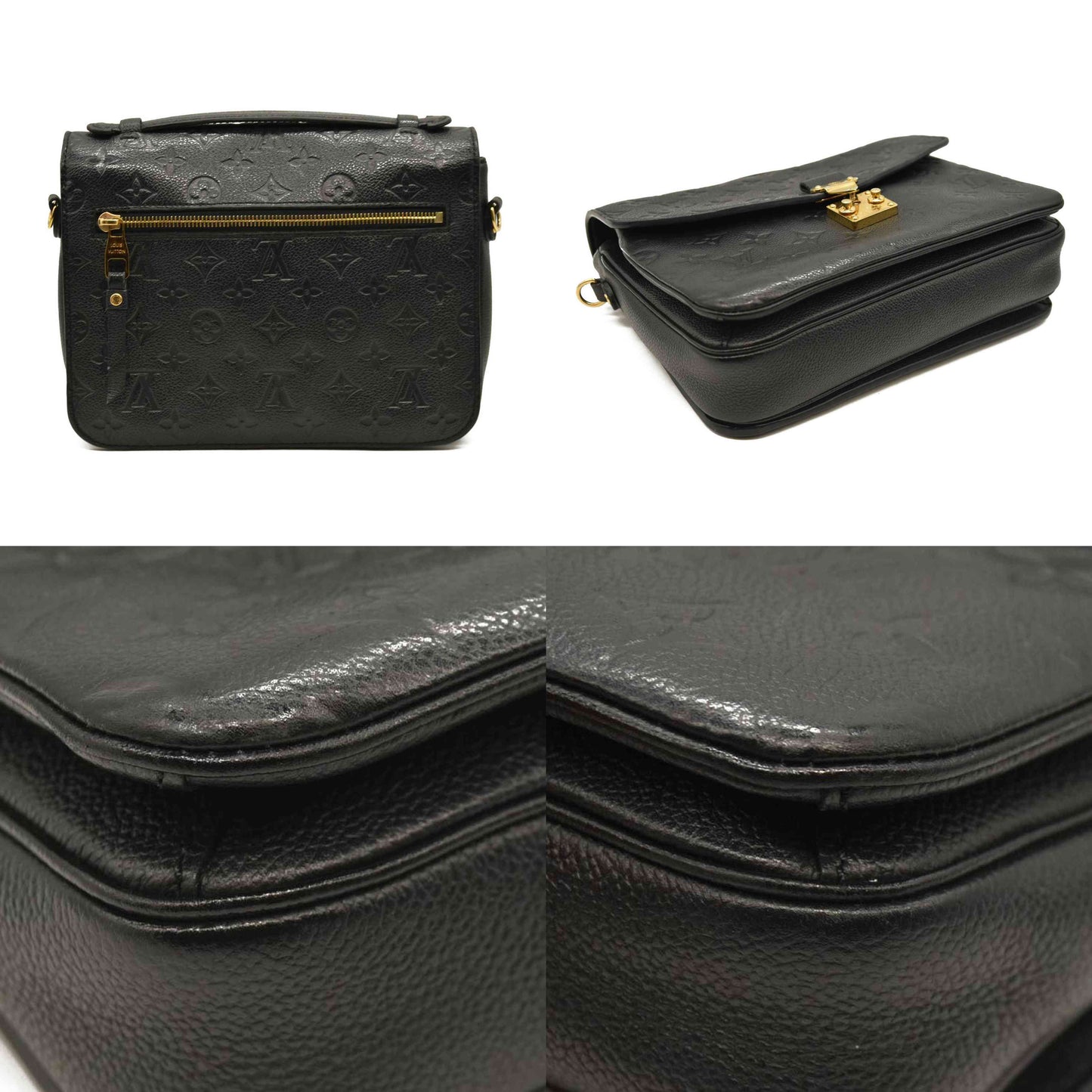 Louis Vuitton  Empreinte Pochette Metis Black AR3188