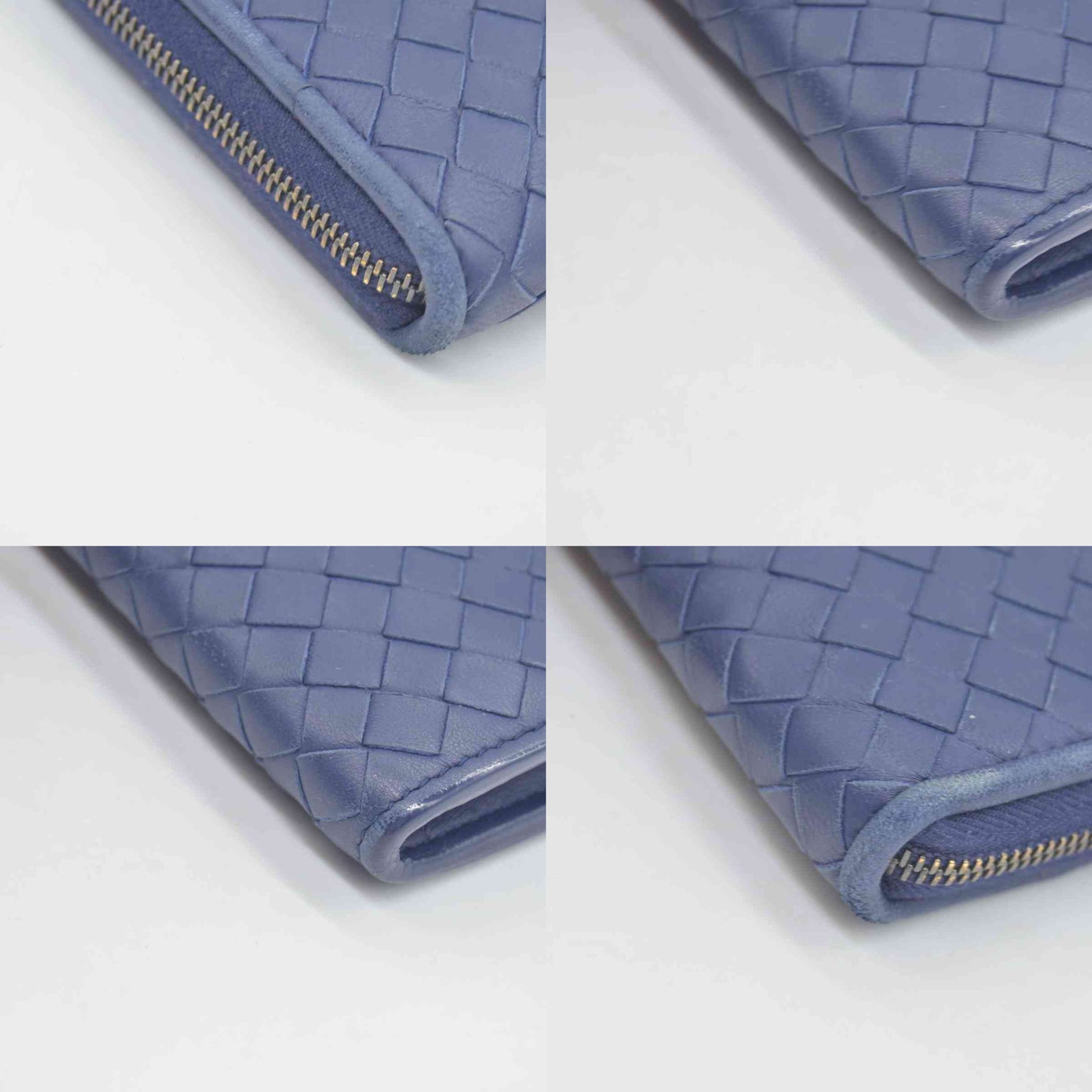 $1050 Bottega Veneta L Shaped Wristlet Intrecciato Long Wallet CONSIGNMENT