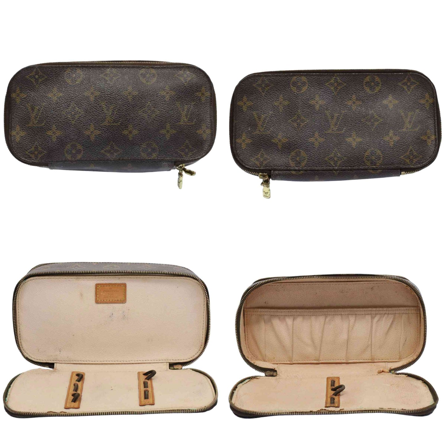 Louis Vuitton Monogram Trousse Blush GM Cosmetic Pouch VI0092