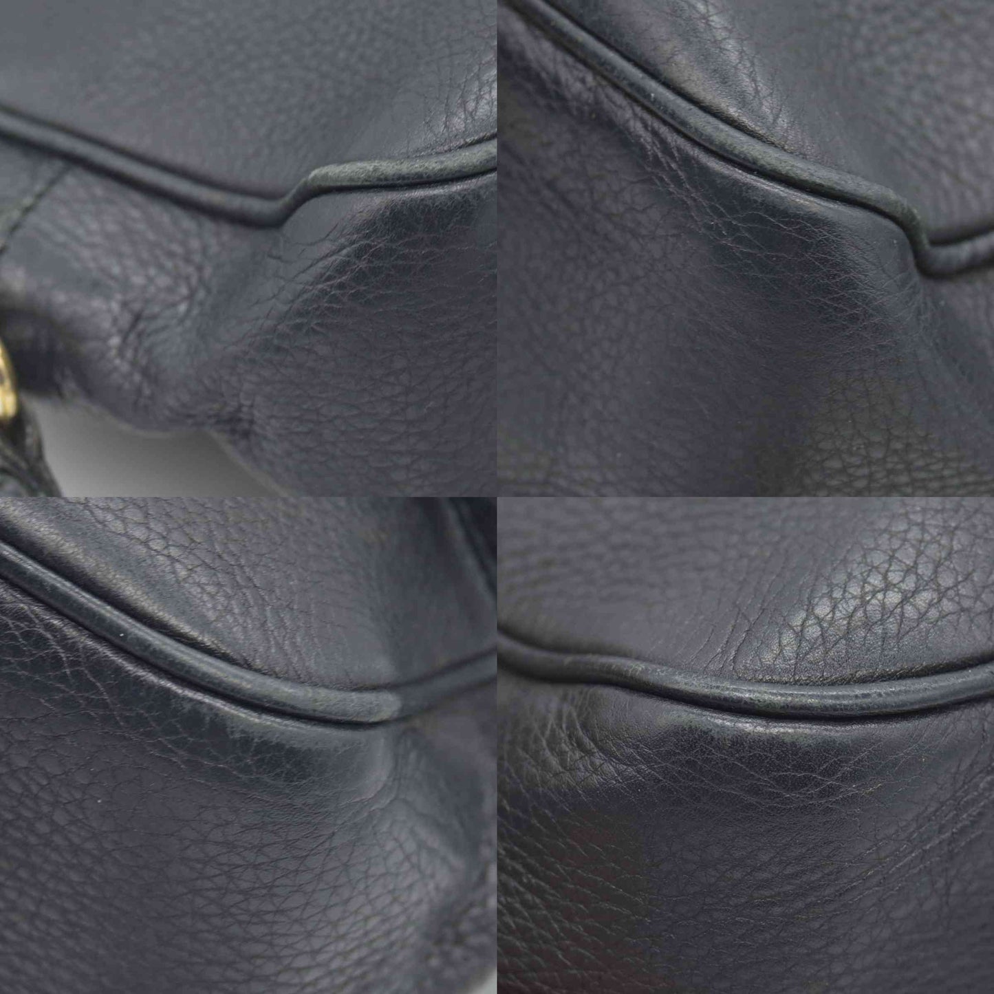 $1490 Gucci  Interlocking G Soho Disco Small