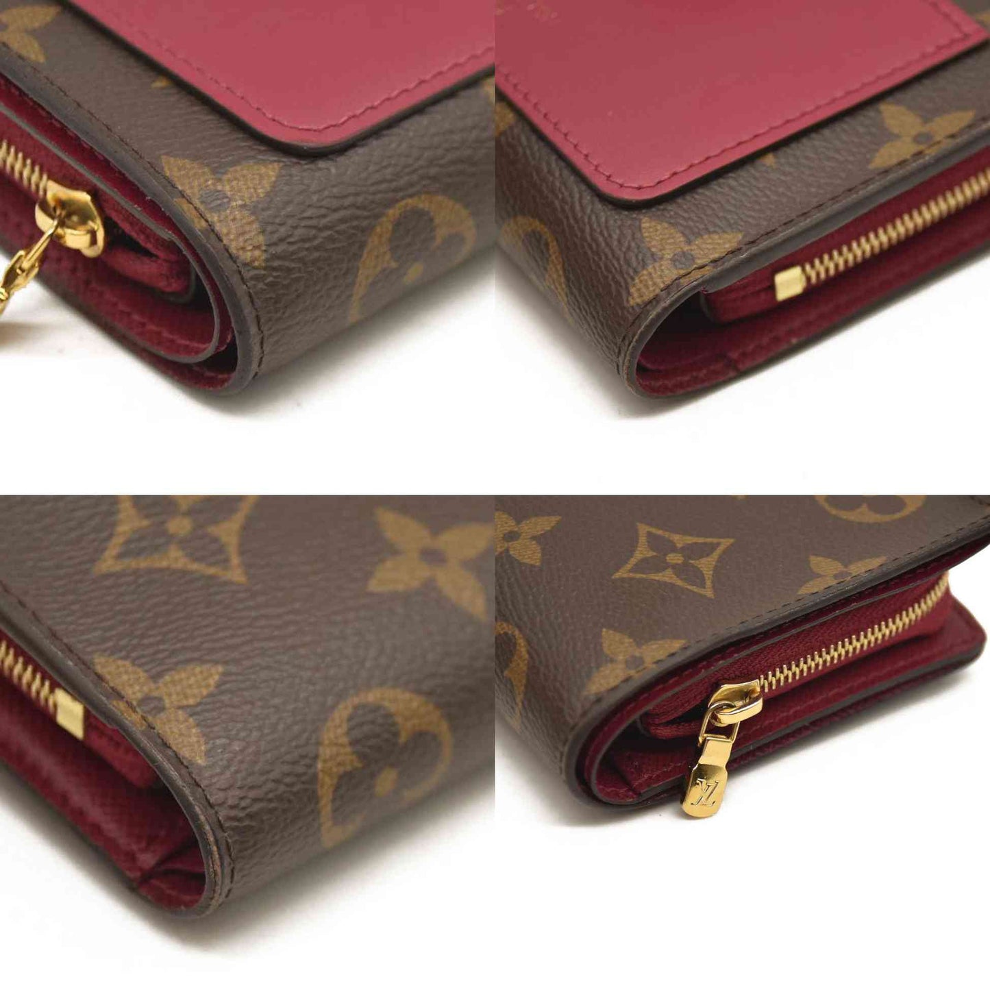 Louis Vuitton Monogram Juliette Wallet Fuchsia