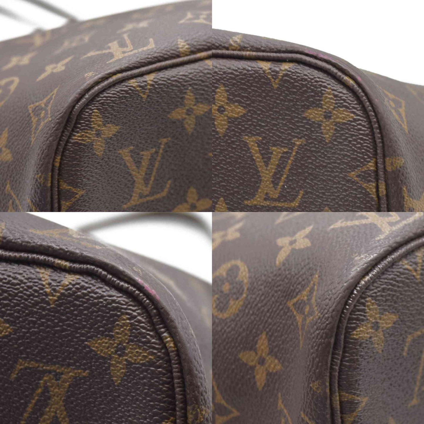 $2170 Louis Vuitton Monogram Neo Neverfull MM Pivoine SD3109