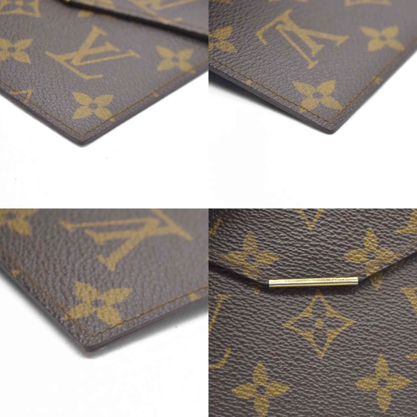 AUCTION $410 Louis Vuitton  Monogram Envelope