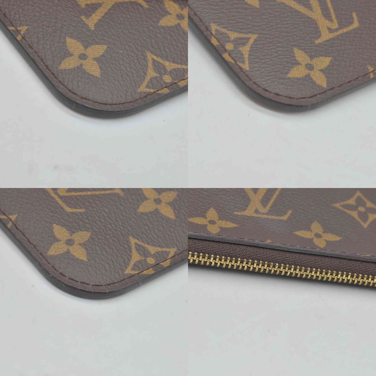 $600 Louis Vuitton  Monogram Neverfull MM GM Pochette SD2115