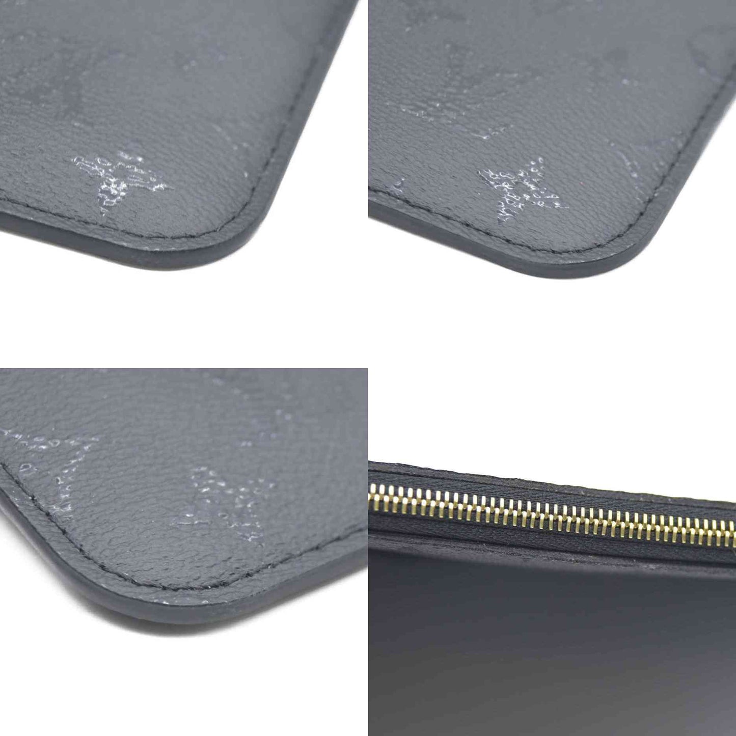 Louis Vuitton  X UF Tufted Monogram Neverfull MM GM Pochette Black