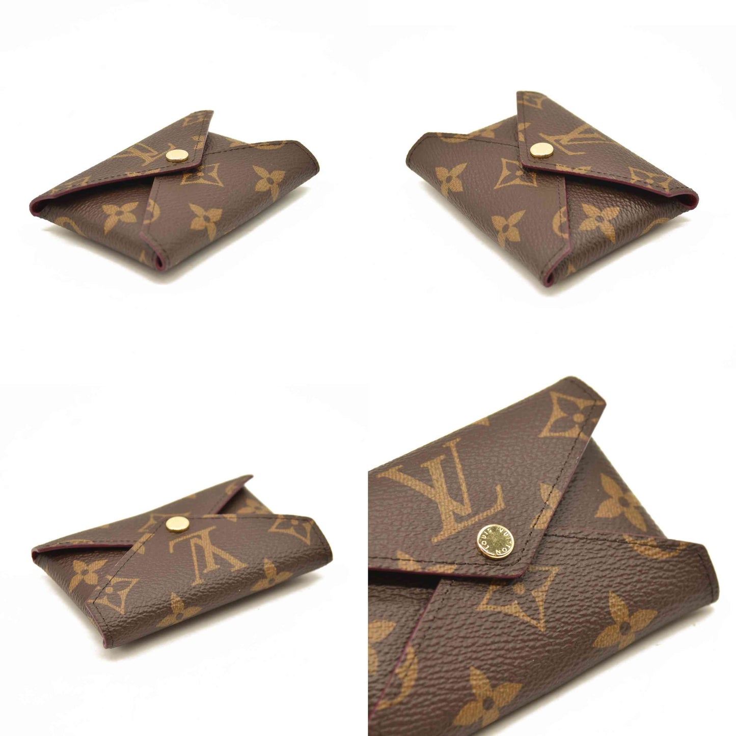 NEW Louis Vuitton Monogram Small Kirigami Pochette Insert Fuchsia