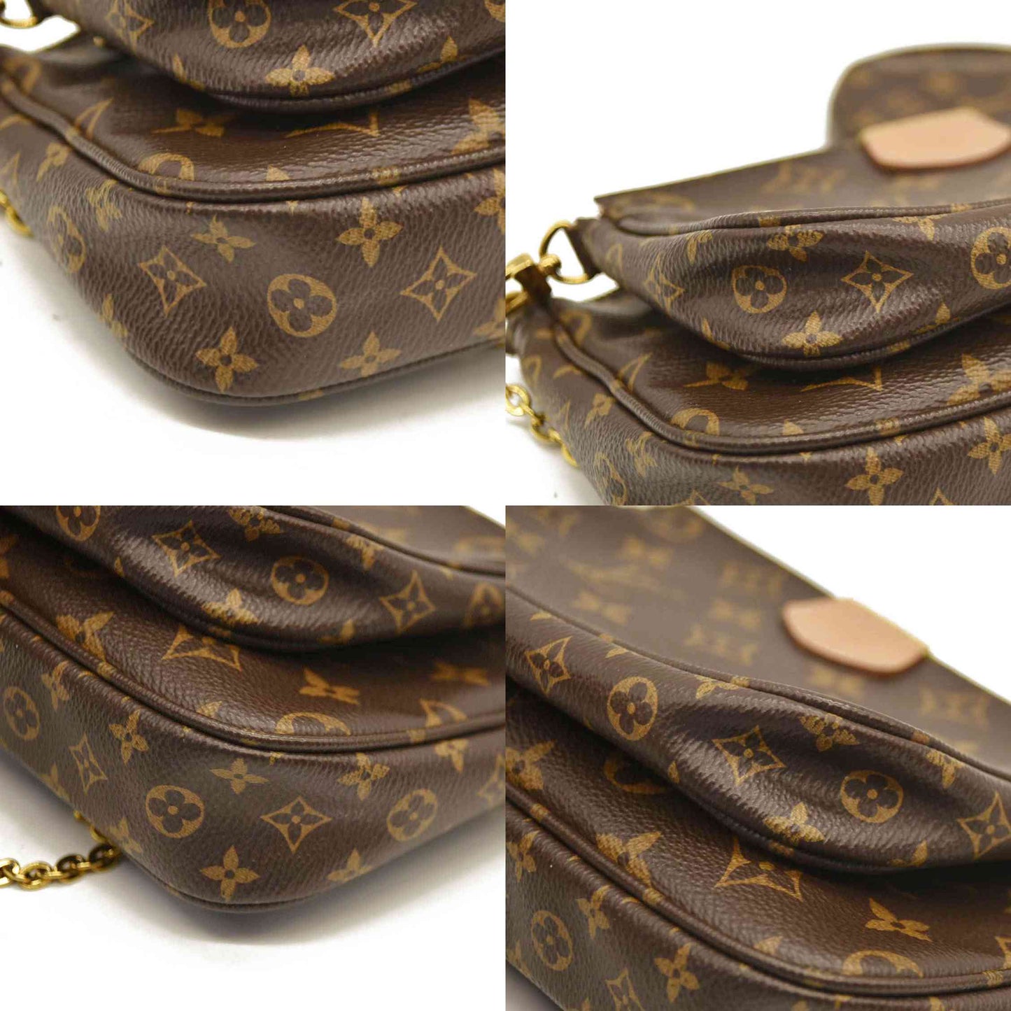 LOUIS VUITTON  Monogram Multi Pochette Accessories Kaki TA0280