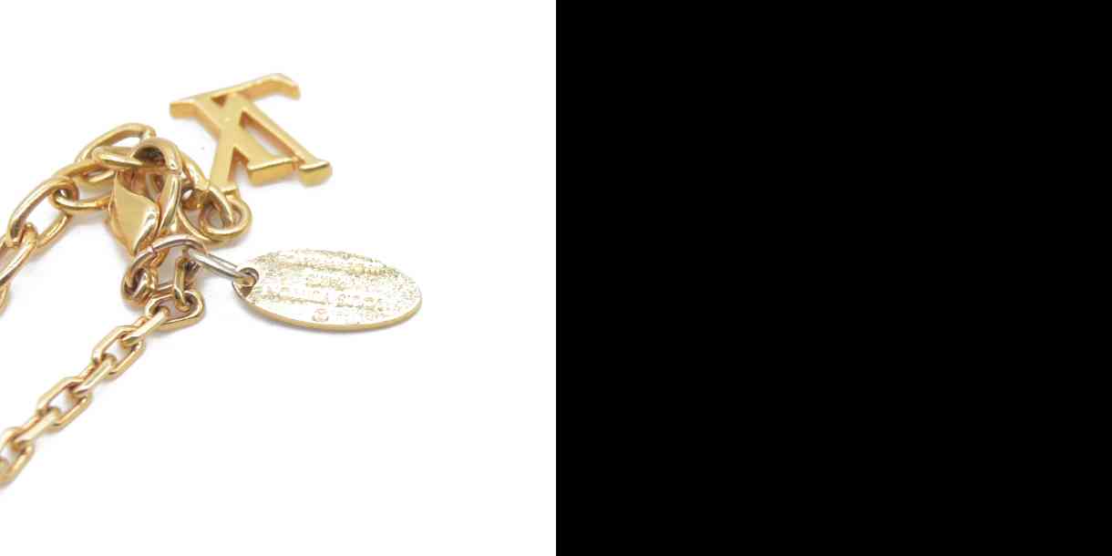 $405 Louis Vuitton Gamble Bracelet Pink Crystals Gold LV CONSIGNMENT