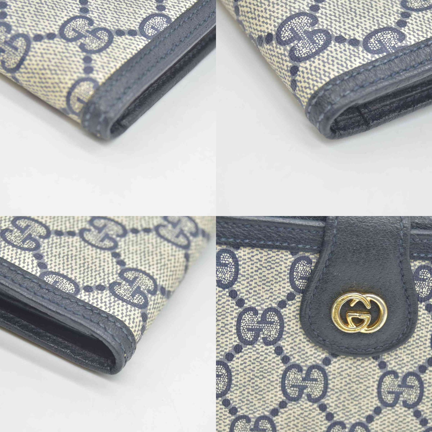 $780 Gucci  GG Supreme French Purse CONSIGNMENT