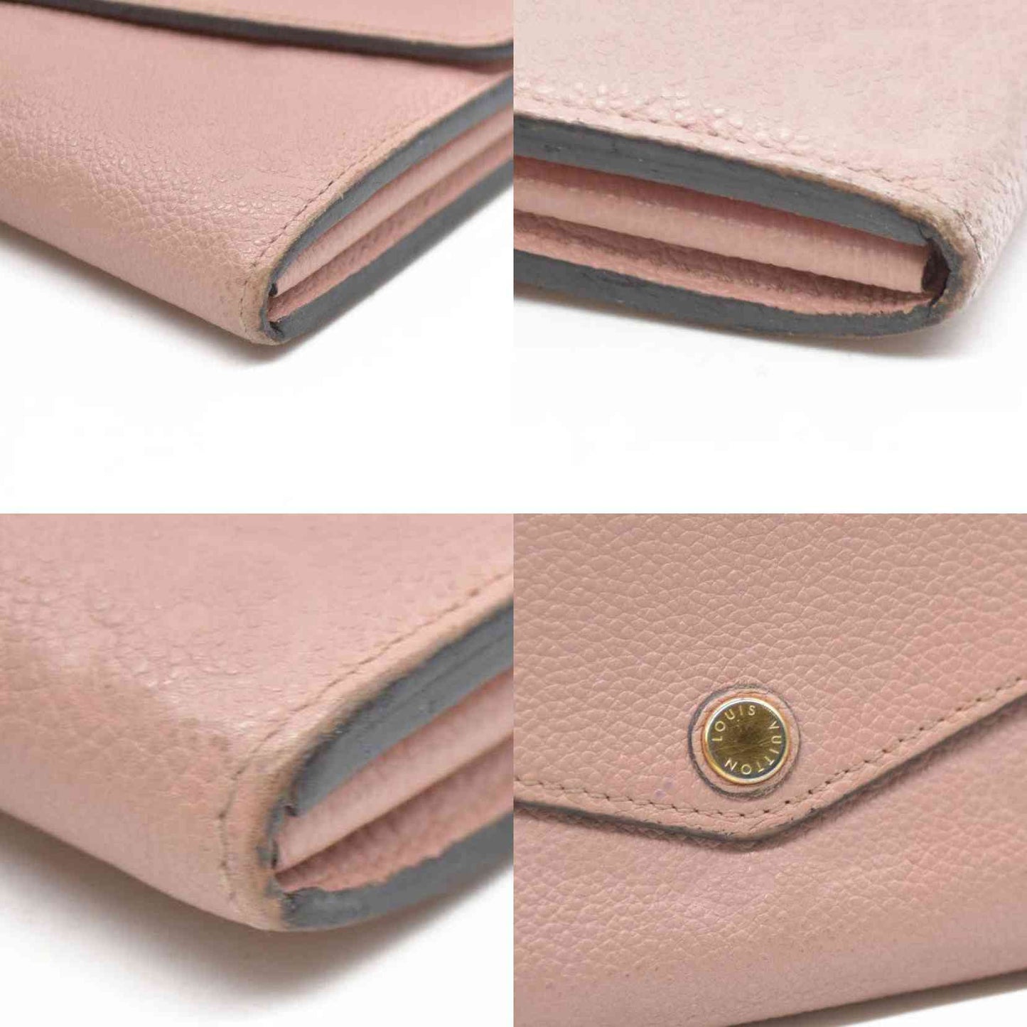 LOUIS VUITTON Monogram Empreinte Portefeuille Sarah Long Wallet