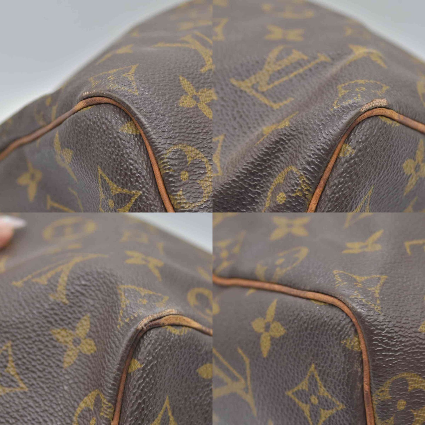 1998 $1490 Louis Vuitton Speedy 25 Handbag Monogram Brown SP1928
