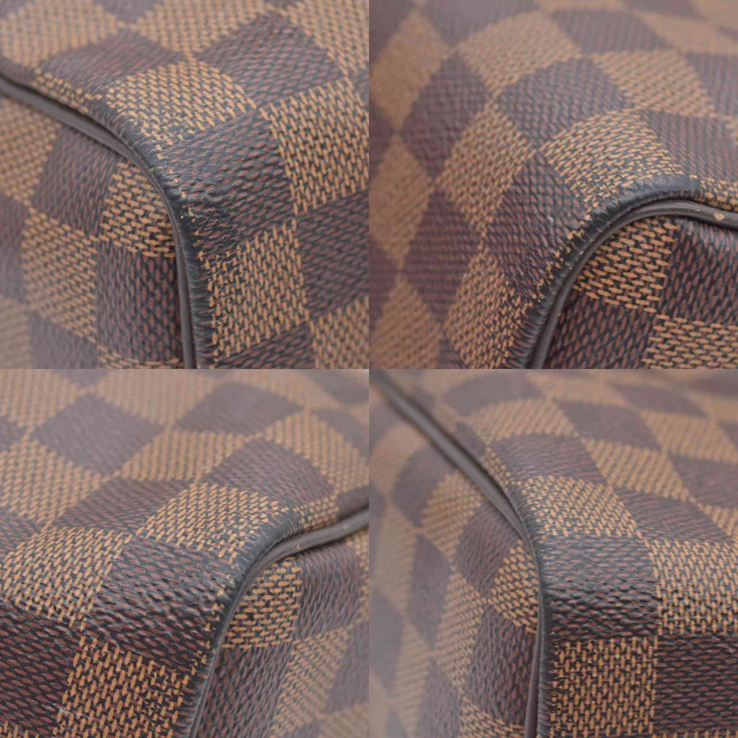 $1940 Louis Vuitton Damier Ebene Speedy Bandouliere 25 SD1159