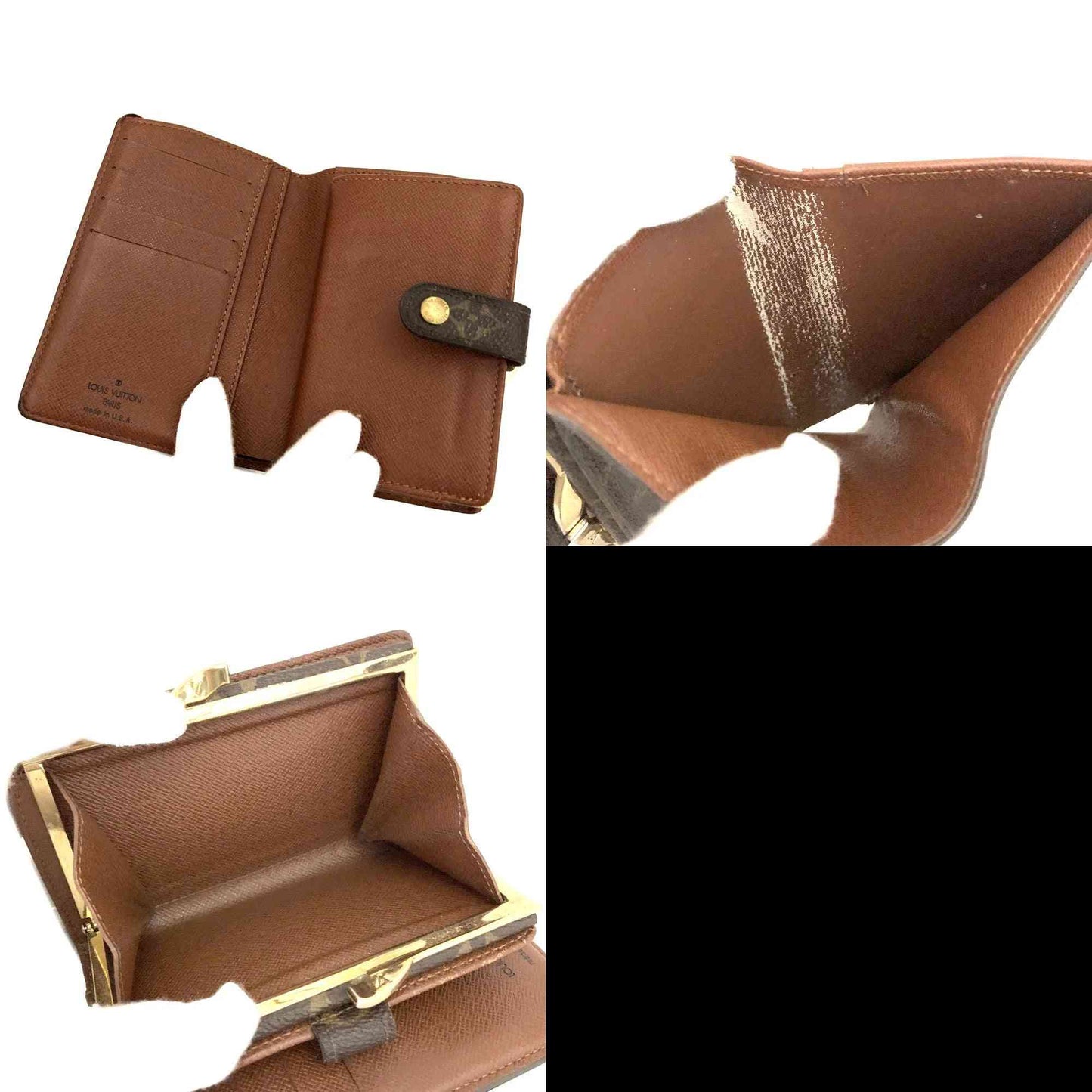 Louis Vuitton Monogram Porte Monnaie Billets Viennois Bifold Wallet SD0090