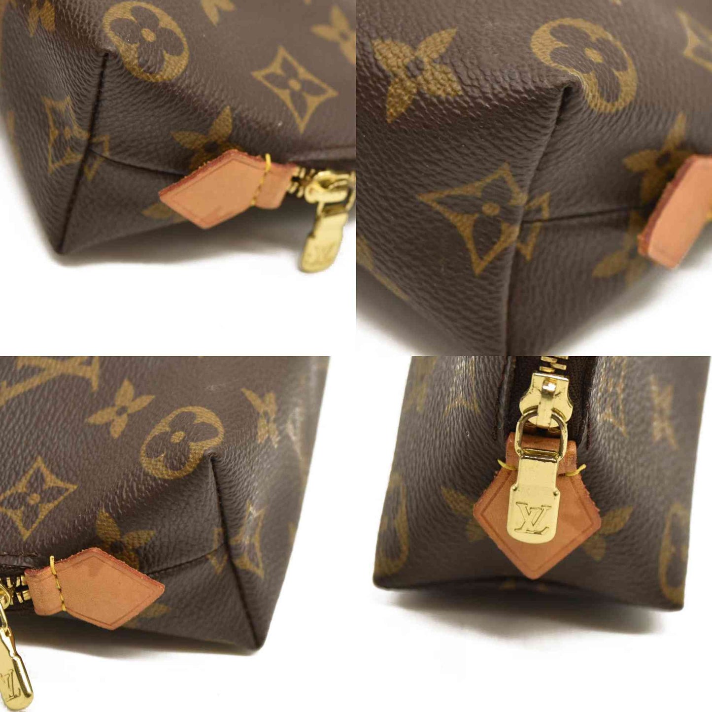 LOUIS VUITTON Monogram Cosmetic Pouch CA002