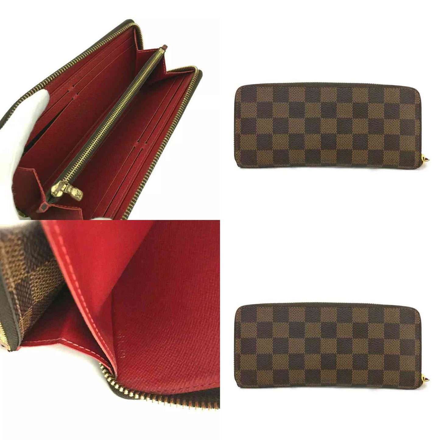 Louis Vuitton Monogram Clemence Wallet Cherry  GI2119