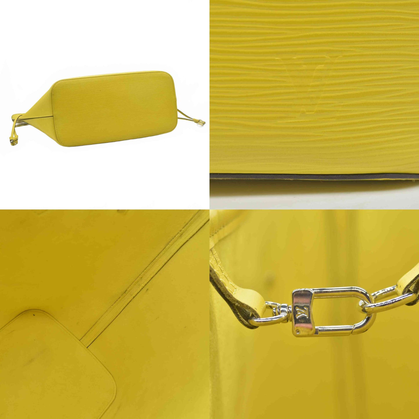 $2640 2014 Louis Vuitton Pistache Epi Leather Neverfull MM Bag CA2194 CONSIGNMENT