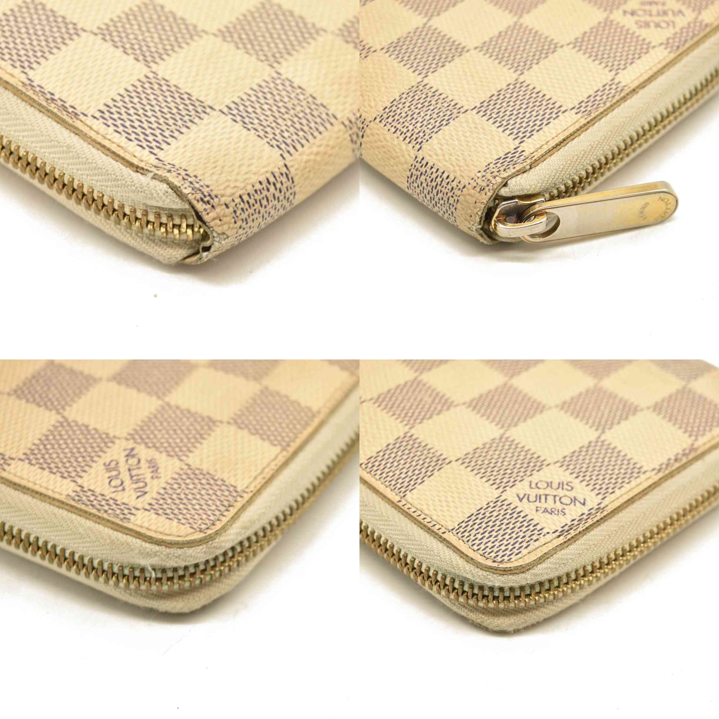 Louis Vuitton  Damier Azur Zippy Wallet CA1038 2008