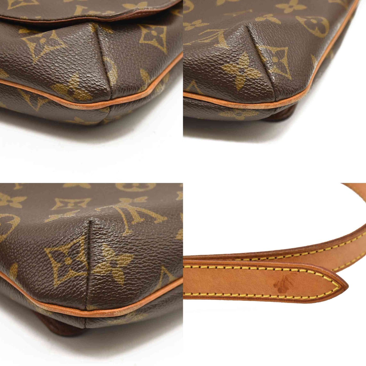 LOUIS VUITTON Monogram Musette Tango SD1022