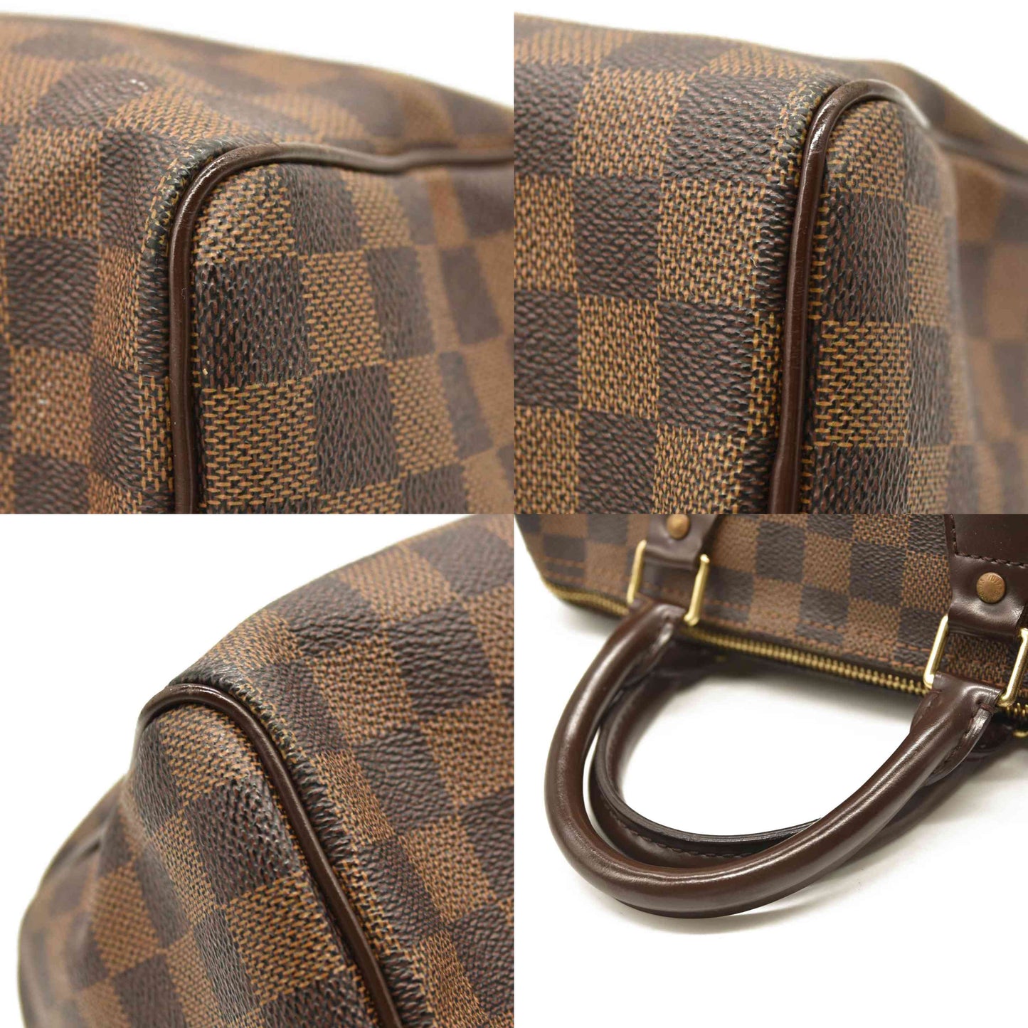 LOUIS VUITTON  Damier Ebene Speedy 25 SD0087