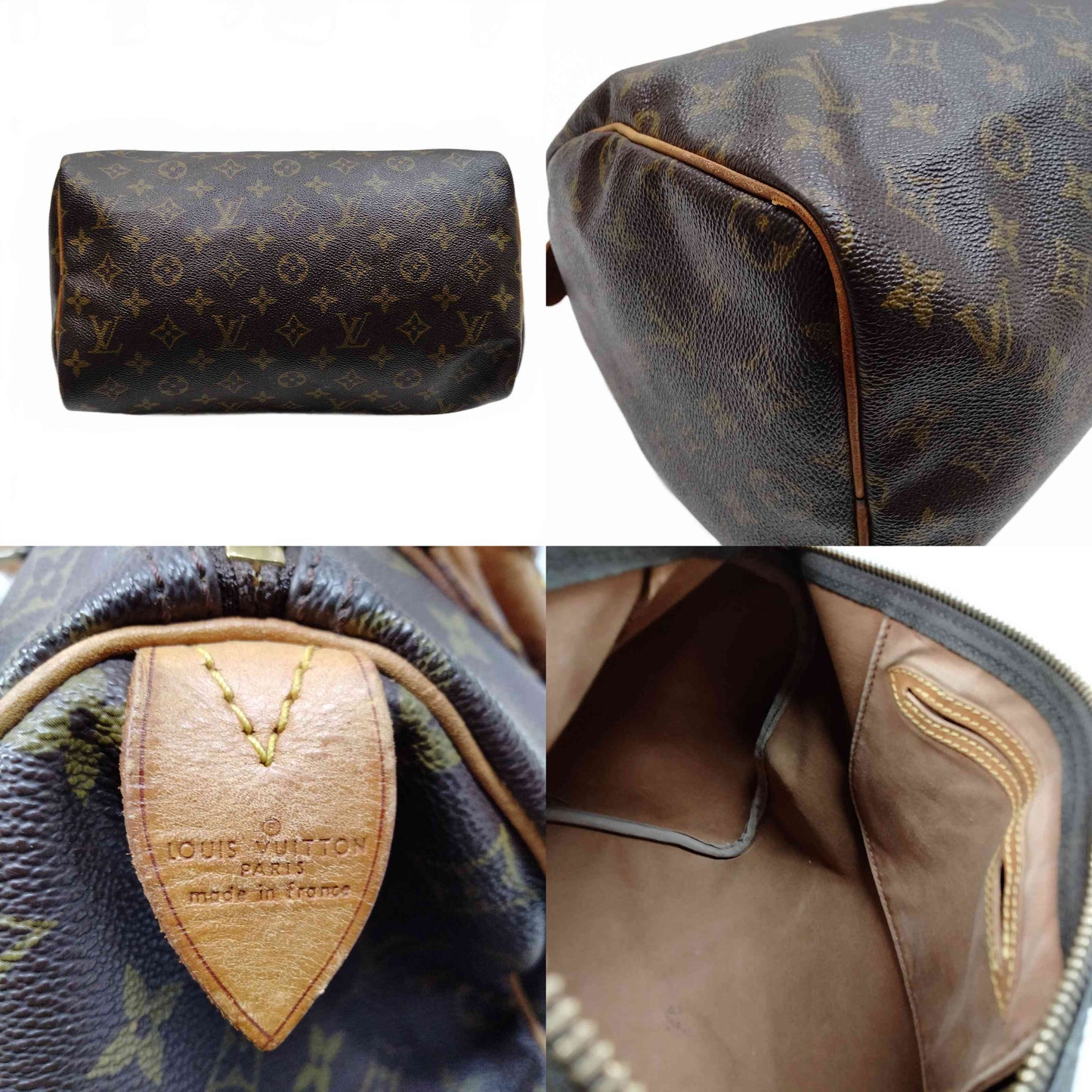 $1550 1984 Louis Vuitton Monogram Speedy 30 840