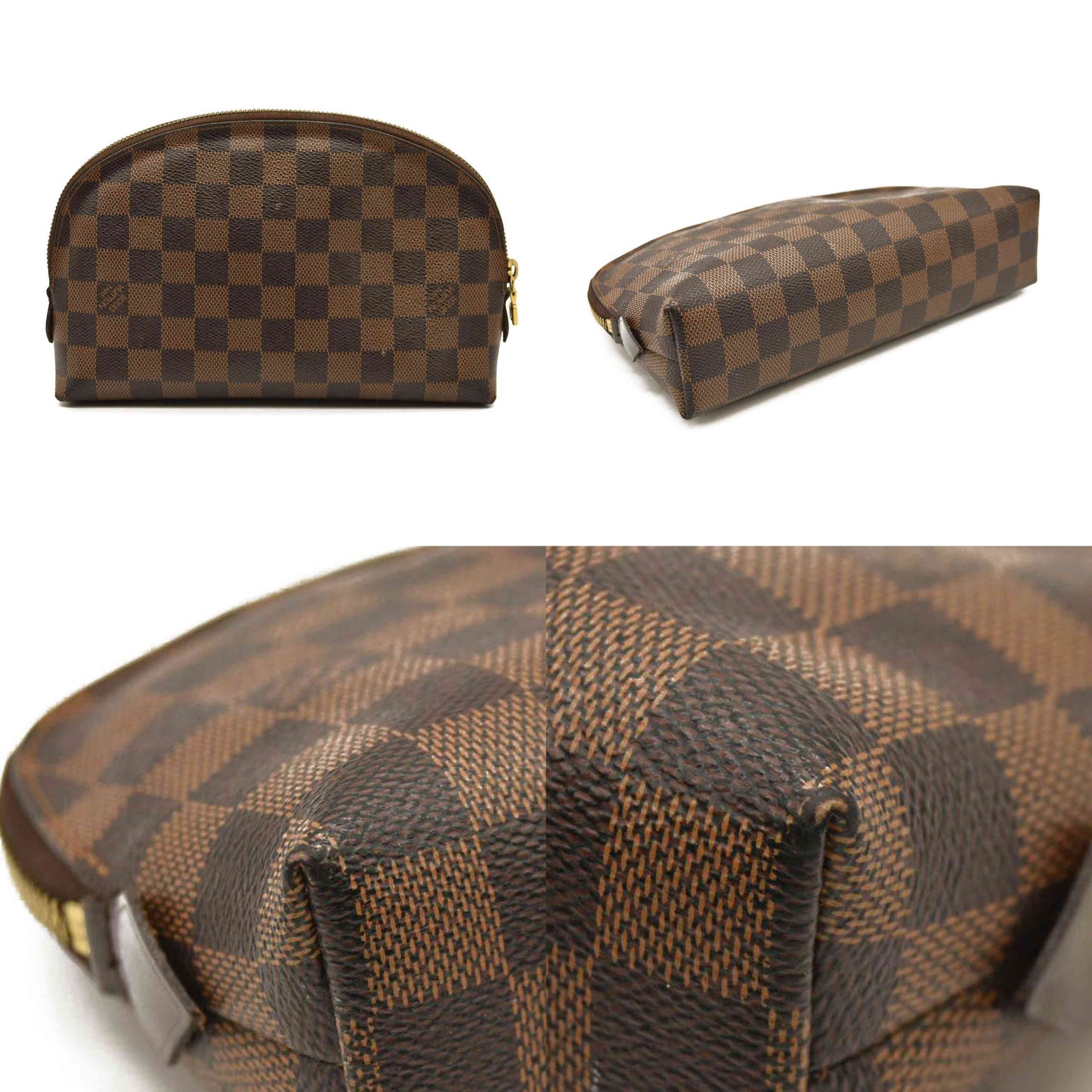 Louis Vuitton  Damier Ebene Cosmetic Pouch GM SR1133