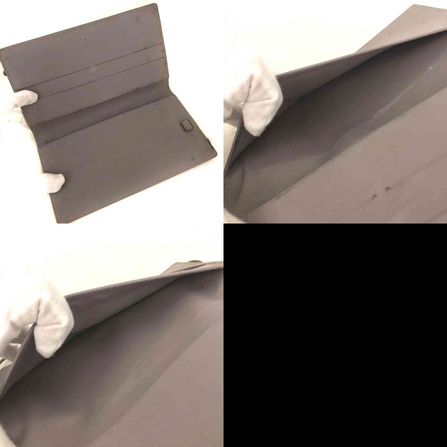 $795 2002 Louis Vuitton Epi Agenda Horizontal Notebook Cover MI1012
