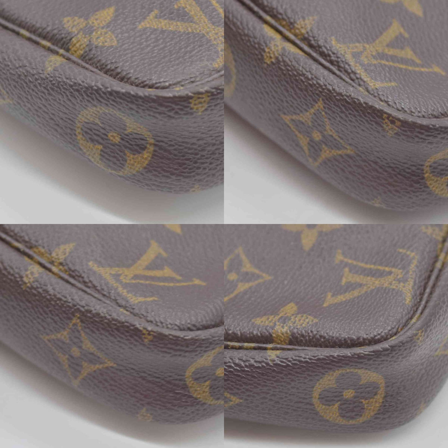 $1660 Louis Vuitton Monogram Pochette Accessories Pouch Bag AR1020