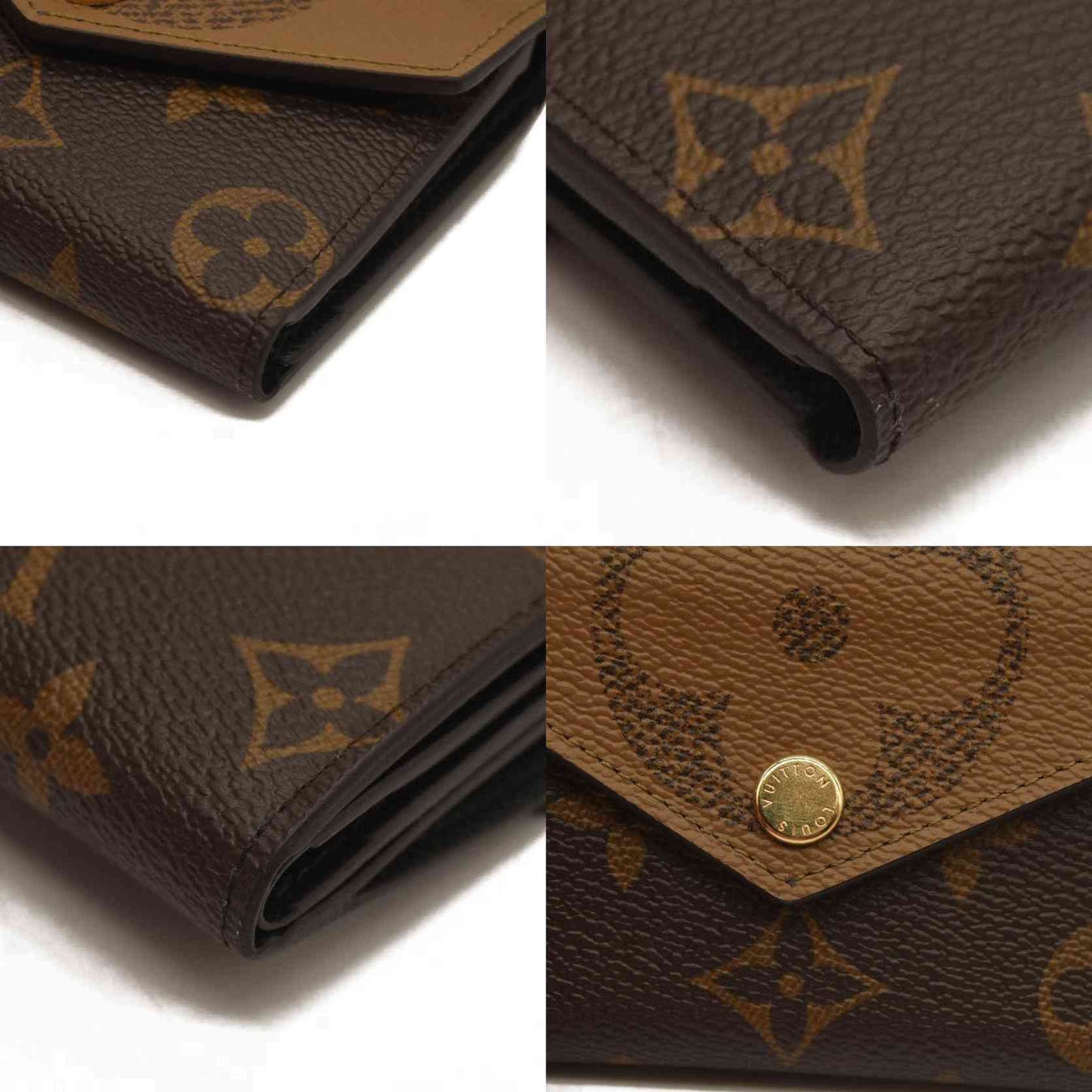 Louis Vuitton  Reverse Monogram Giant Zoe Wallet