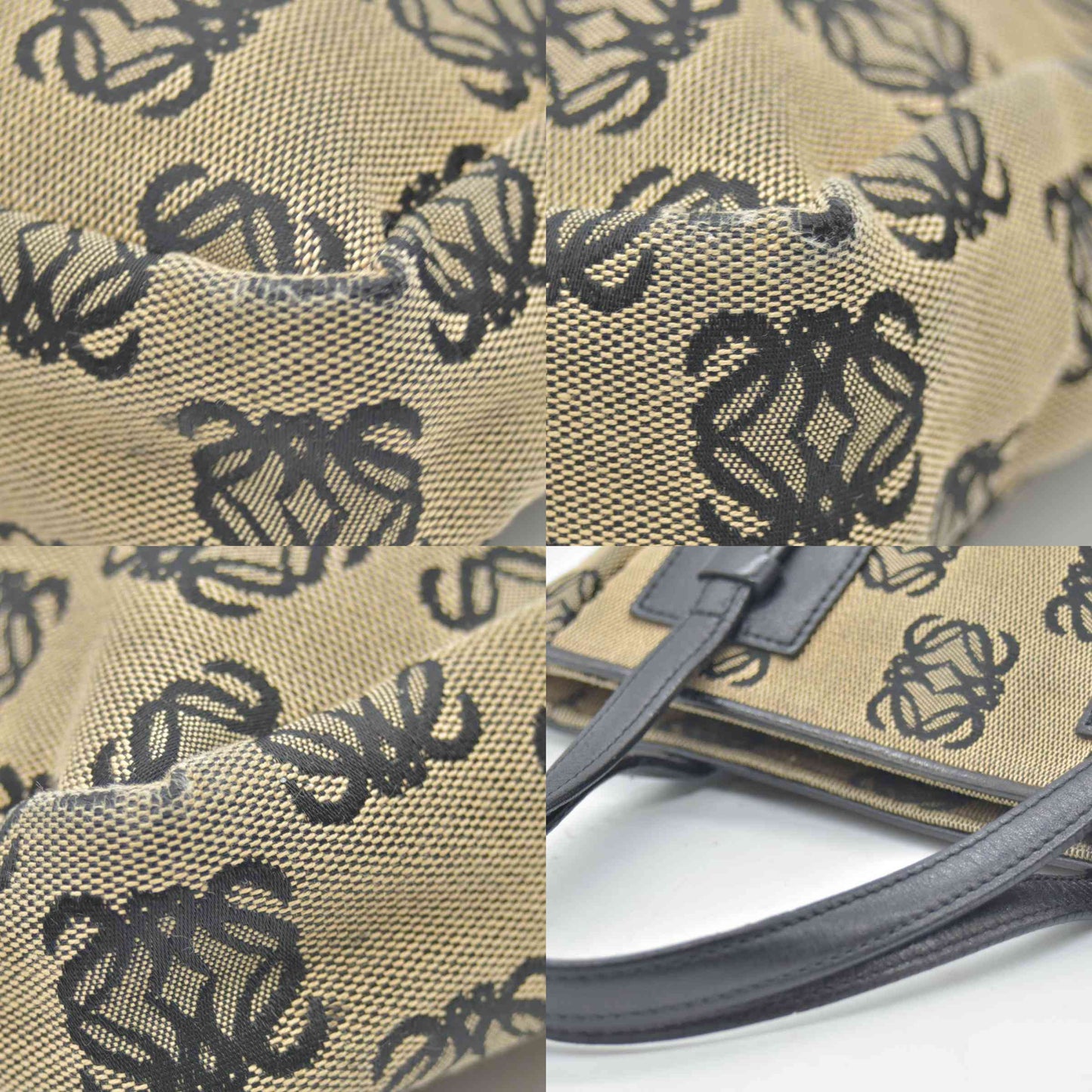 $2250 CONSIGNMENT LOEWE Small Anagram Tote