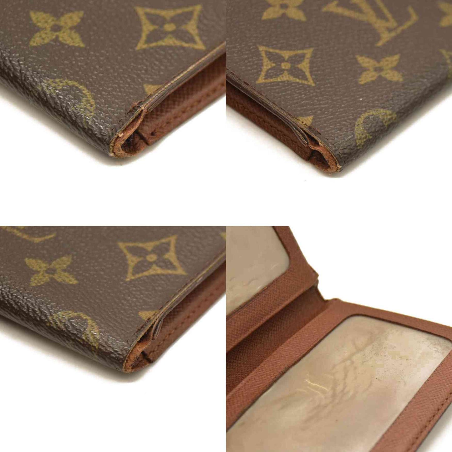 Louis Vuitton  Monogram Porte 2 Cartes Vertical Card Holder CA1004